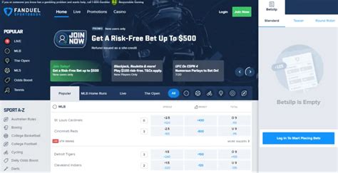 fanduel sportsbook website.